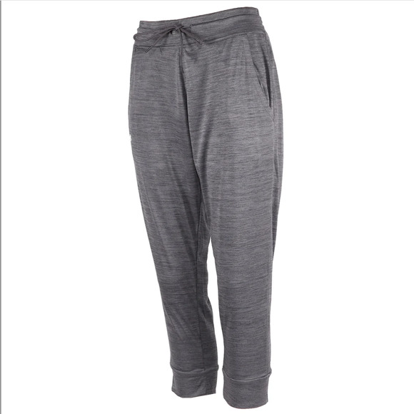 Under Armour Women's Tech Capris 3/4 Pants Small Gray Athletic Gym New MSRP$40 - Picture 5 of 8